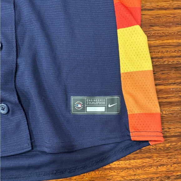 Women's Houston Astros Jose Altuve Nike Replica Player Jersey size small EUC - Picture 4 of 4